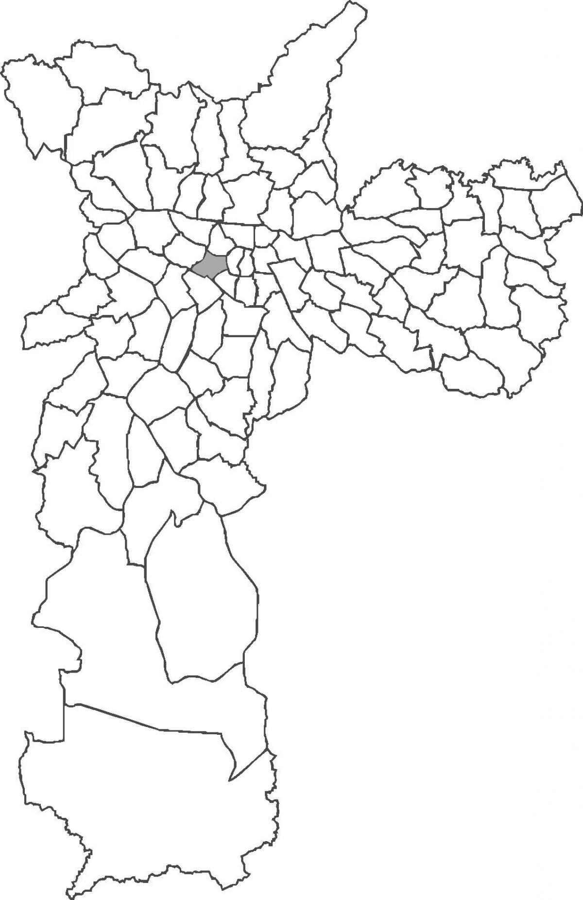 Harta Consolação district