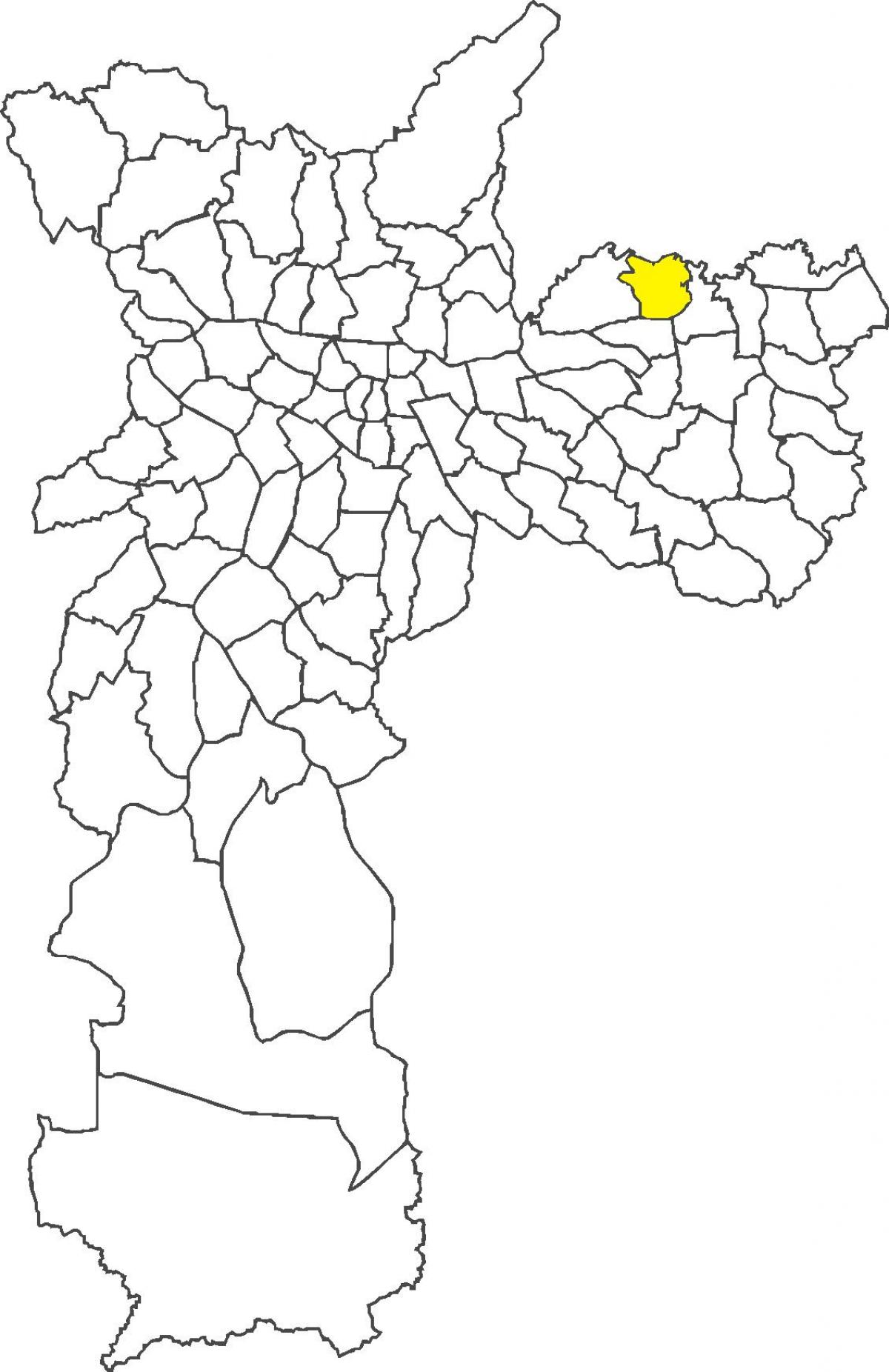 Harta Ermelino Matarazzo district