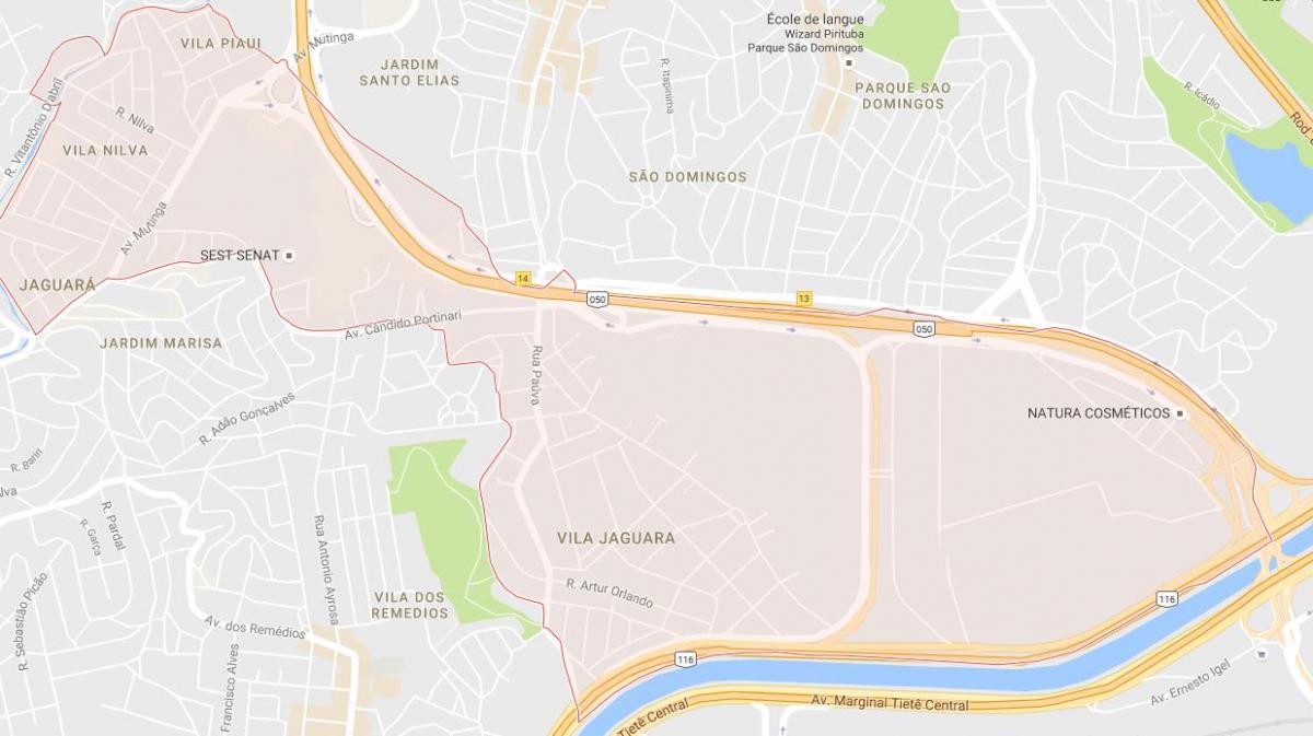 Harta Jaguara São Paulo