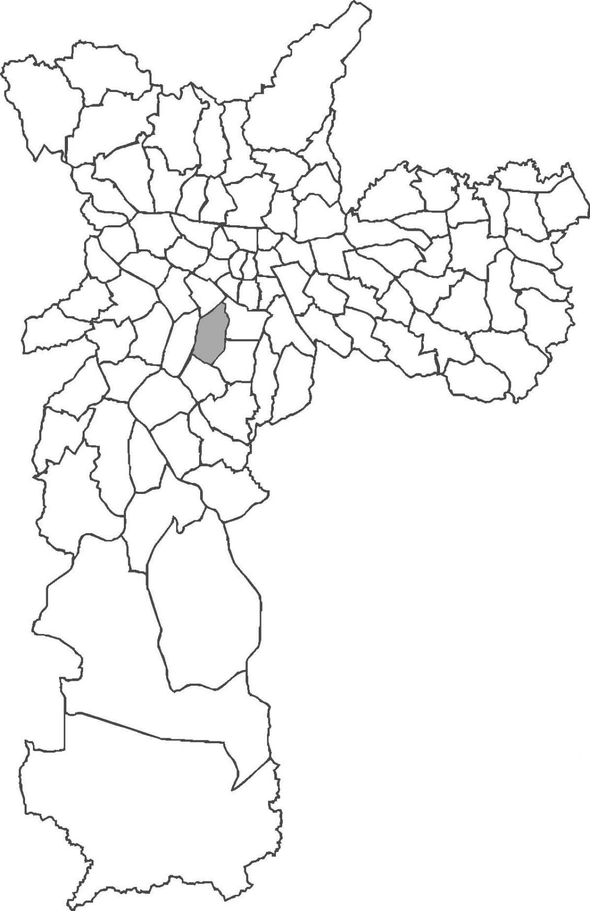 Harta Moema district