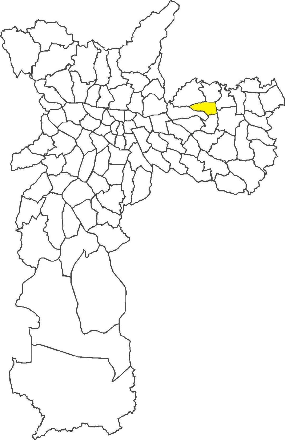 Harta Ponte Rasa district