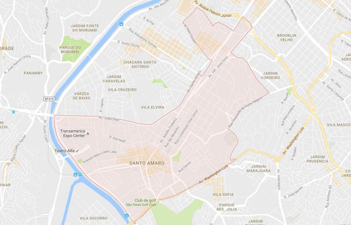 Harta Santo Amaro São Paulo