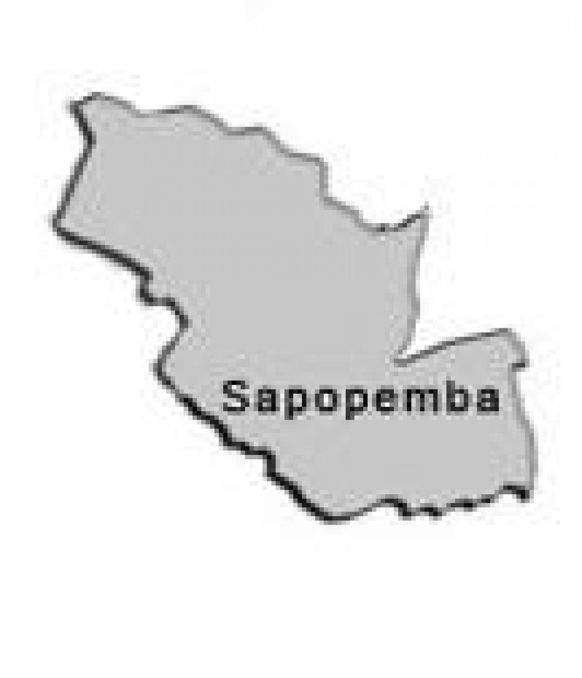Harta Sapopembra sub-prefectura