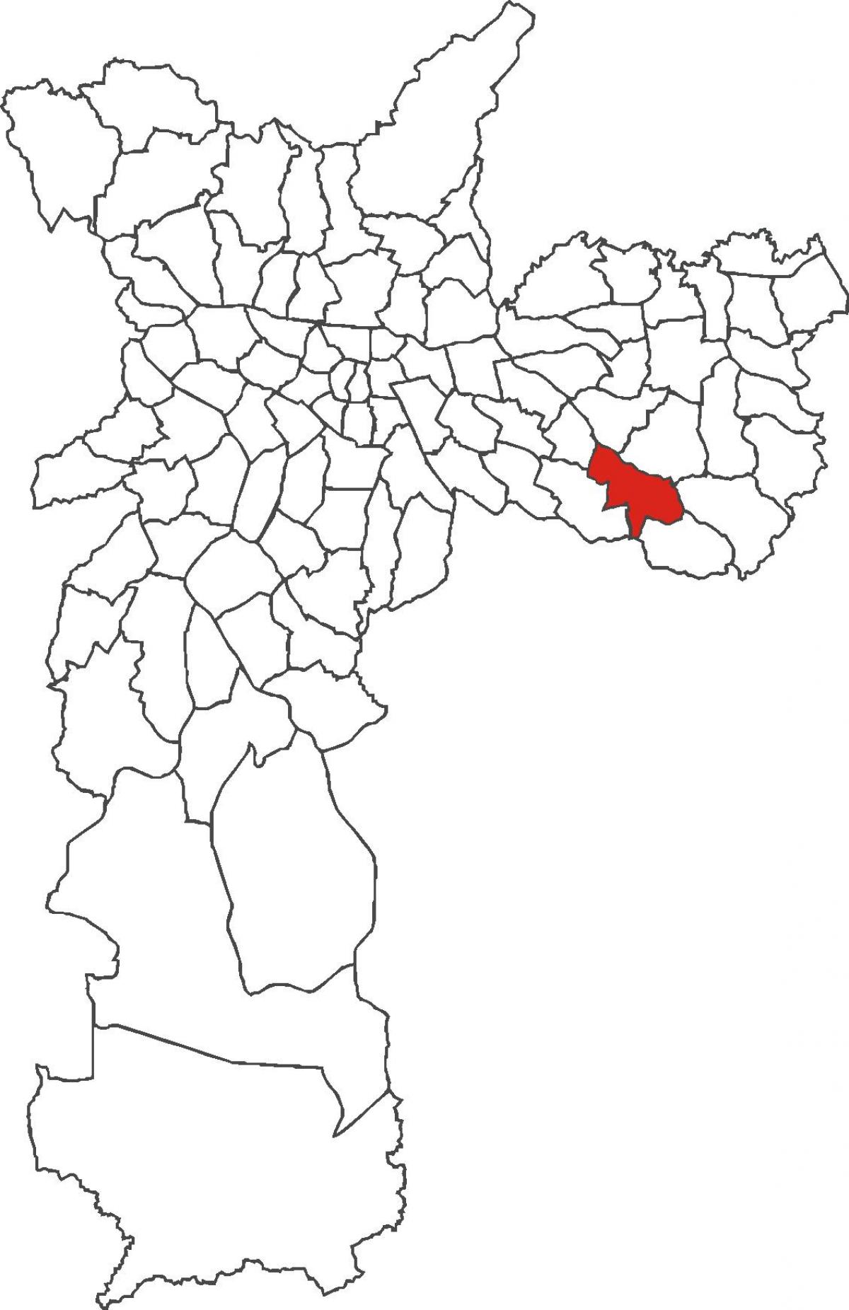 Harta San Mateus district