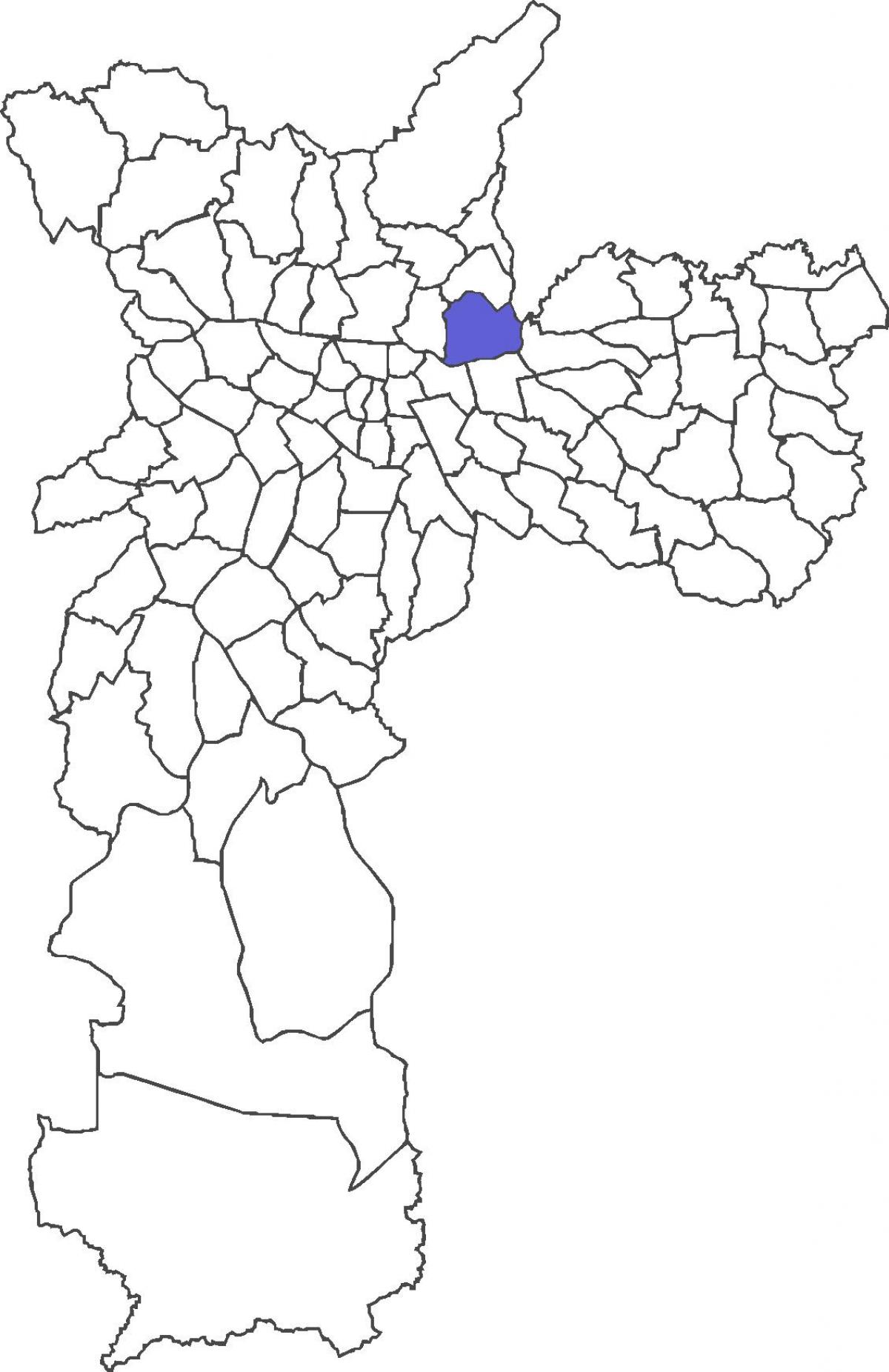 Harta Vila Maria district
