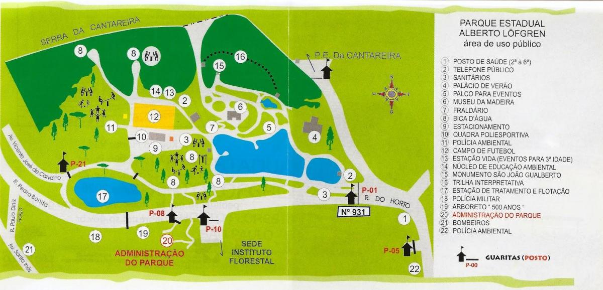 Harta Alberto Löfgren park