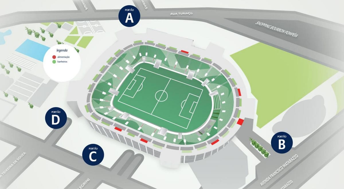 Harta Allianz Parque - Nivelul 5