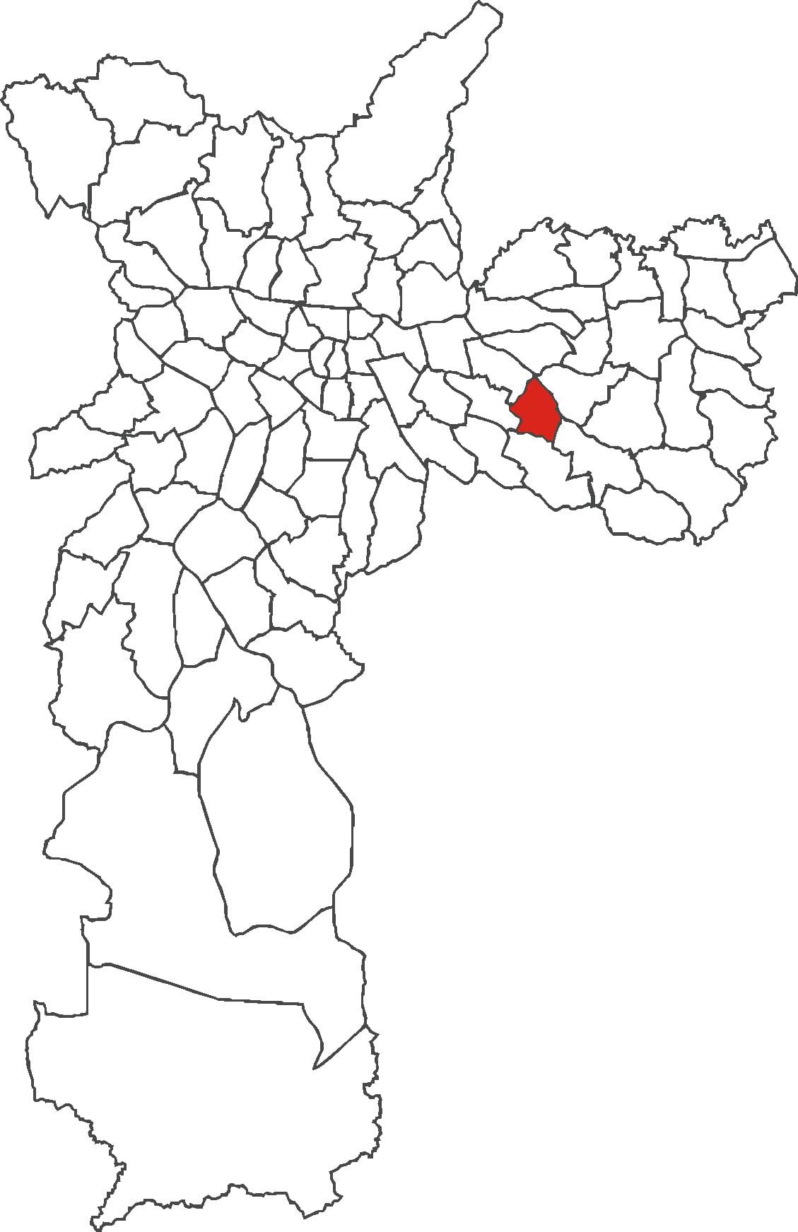 Harta Aricanduva district