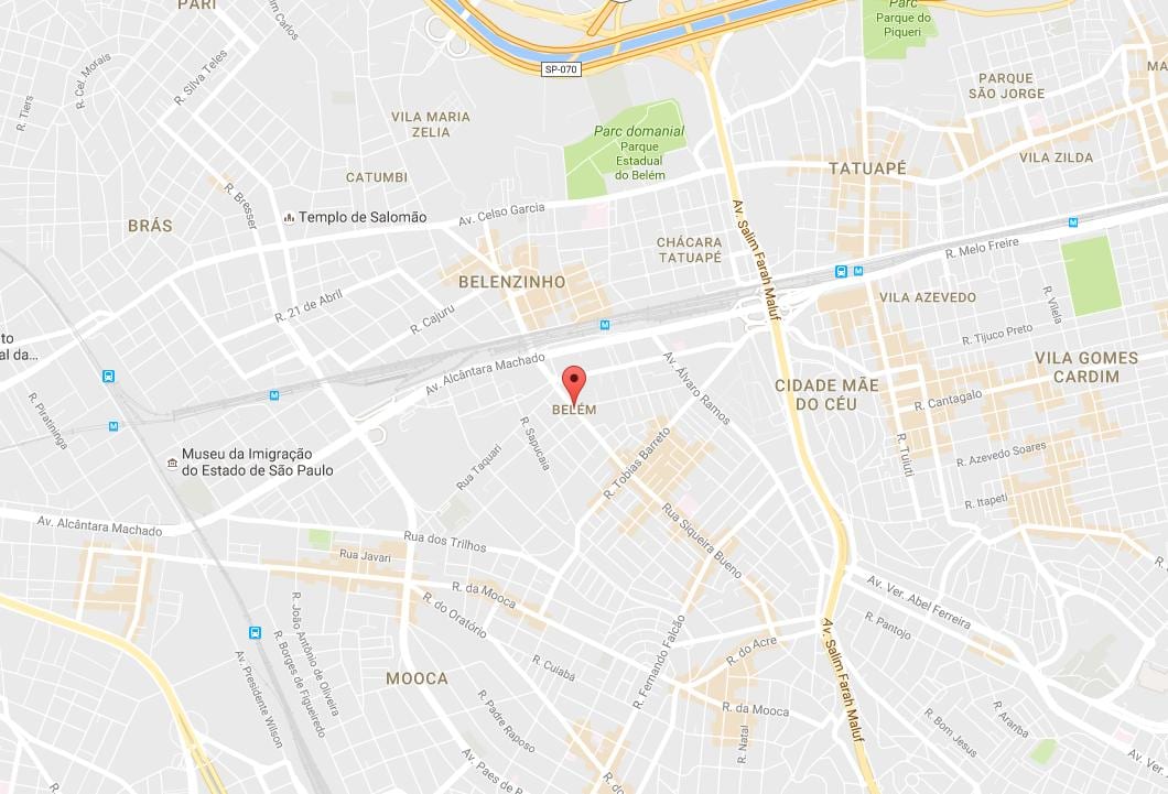 Harta de Belém de São Paulo