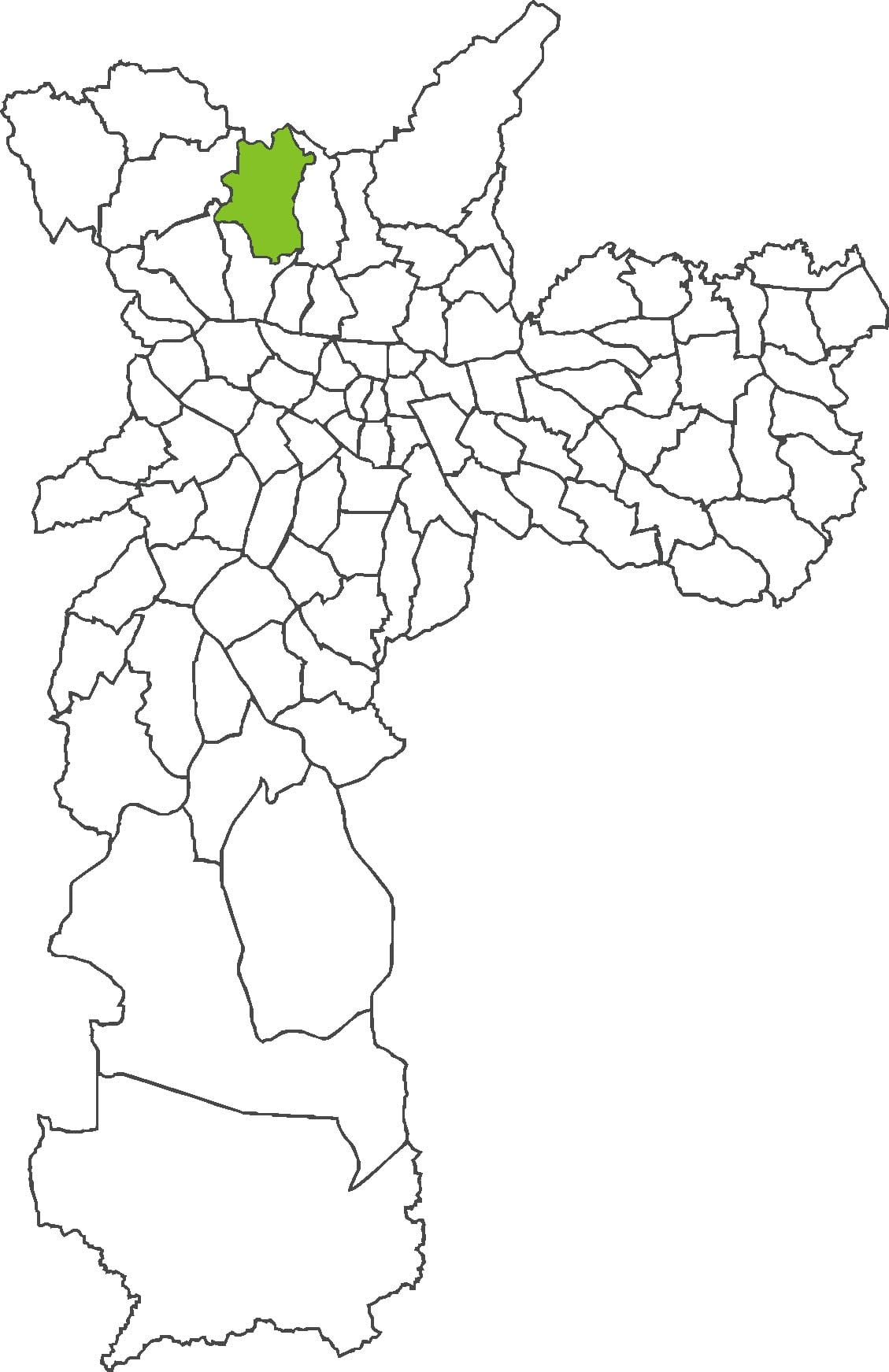 Harta Brasilândia district