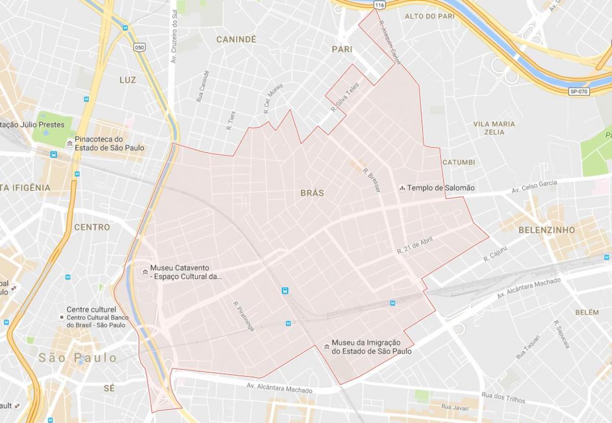 Harta Brás São Paulo