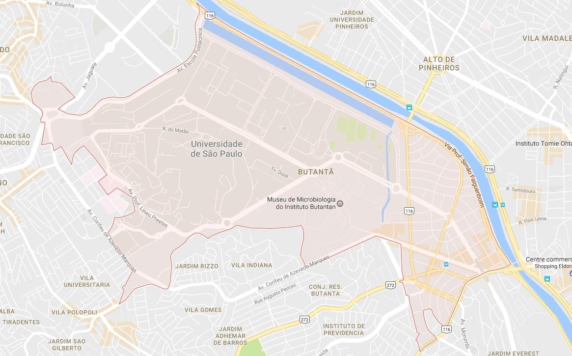 Harta Butantã São Paulo