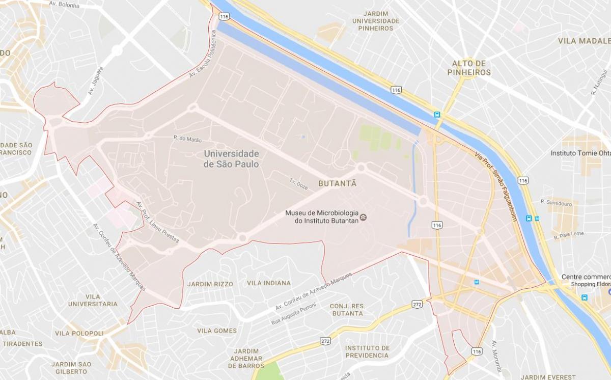 Harta Butantã São Paulo