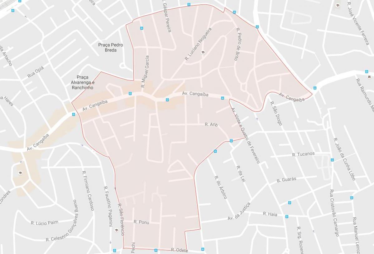 Harta Cangaíba São Paulo