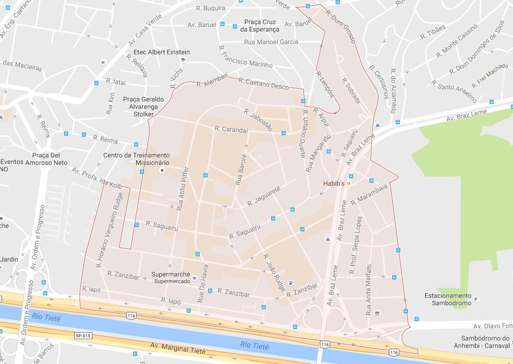 Harta Casa Verde São Paulo