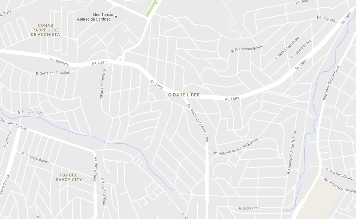 Harta Cidade Líder São Paulo