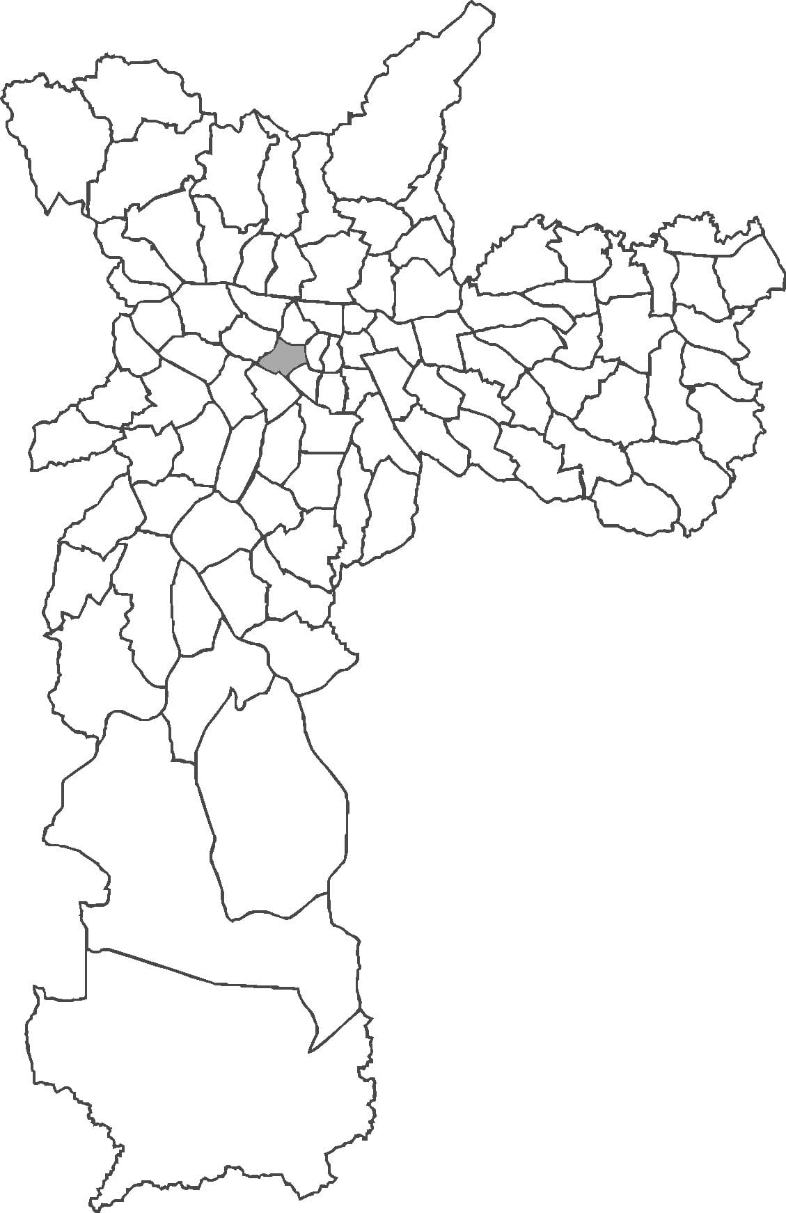 Harta Consolação district