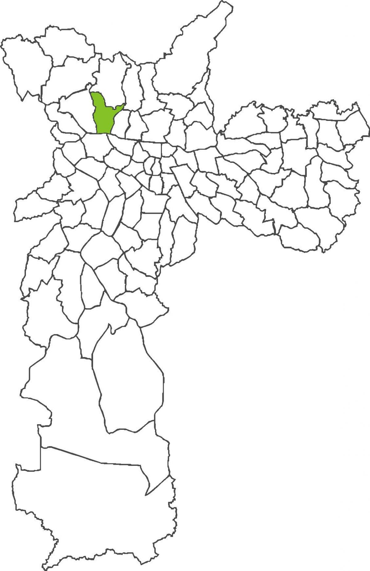 Harta Freguesia do Ó district