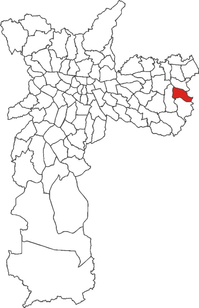 Harta Guaianazes district