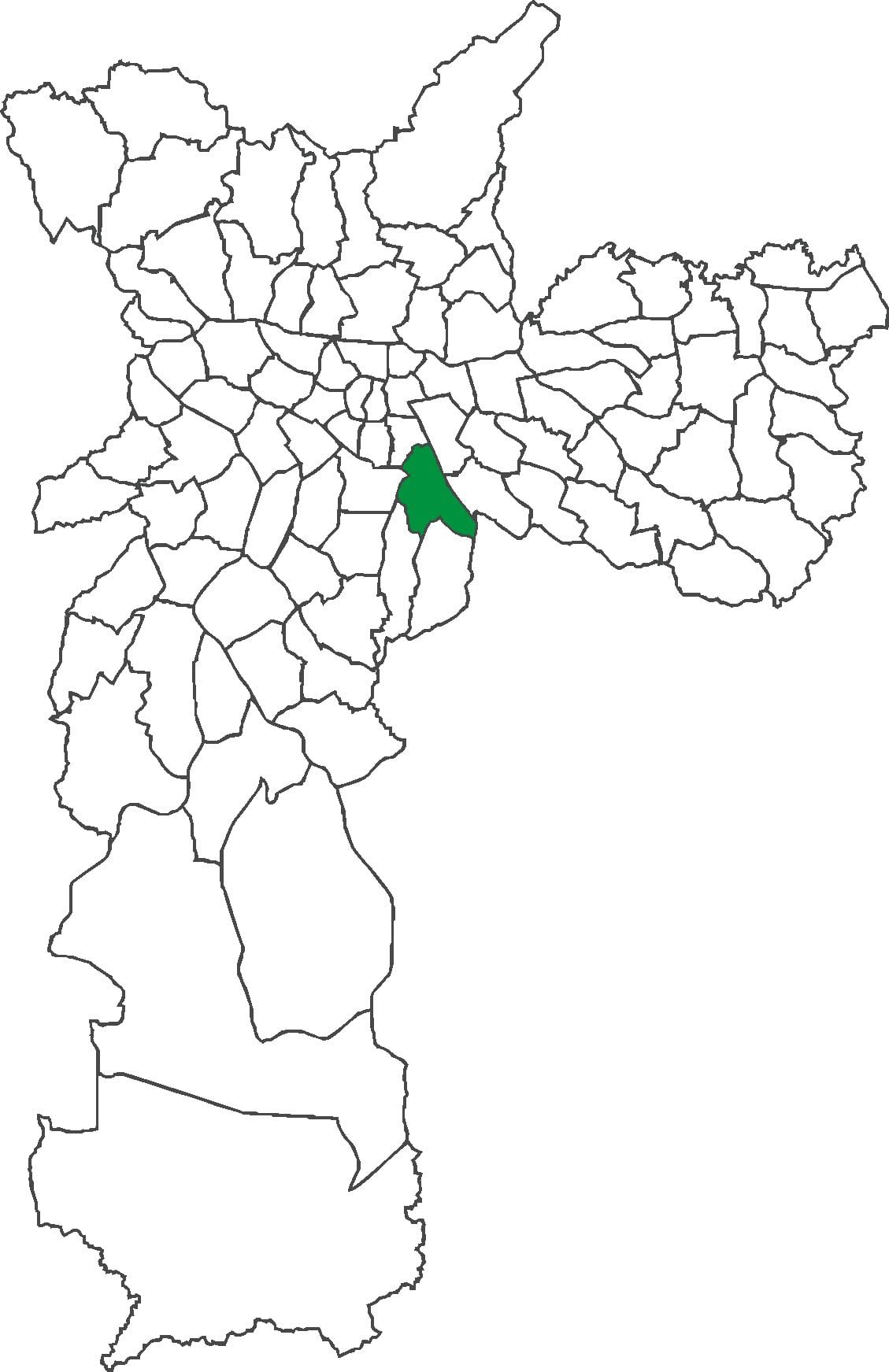 Harta Ipiranga district