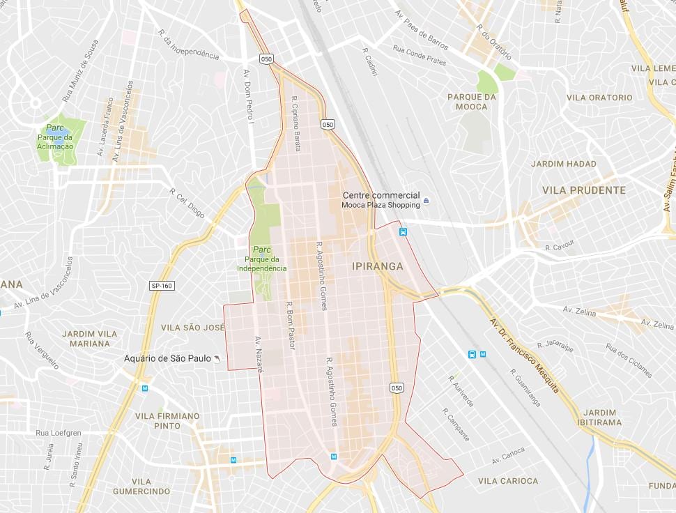 Harta Ipiranga São Paulo