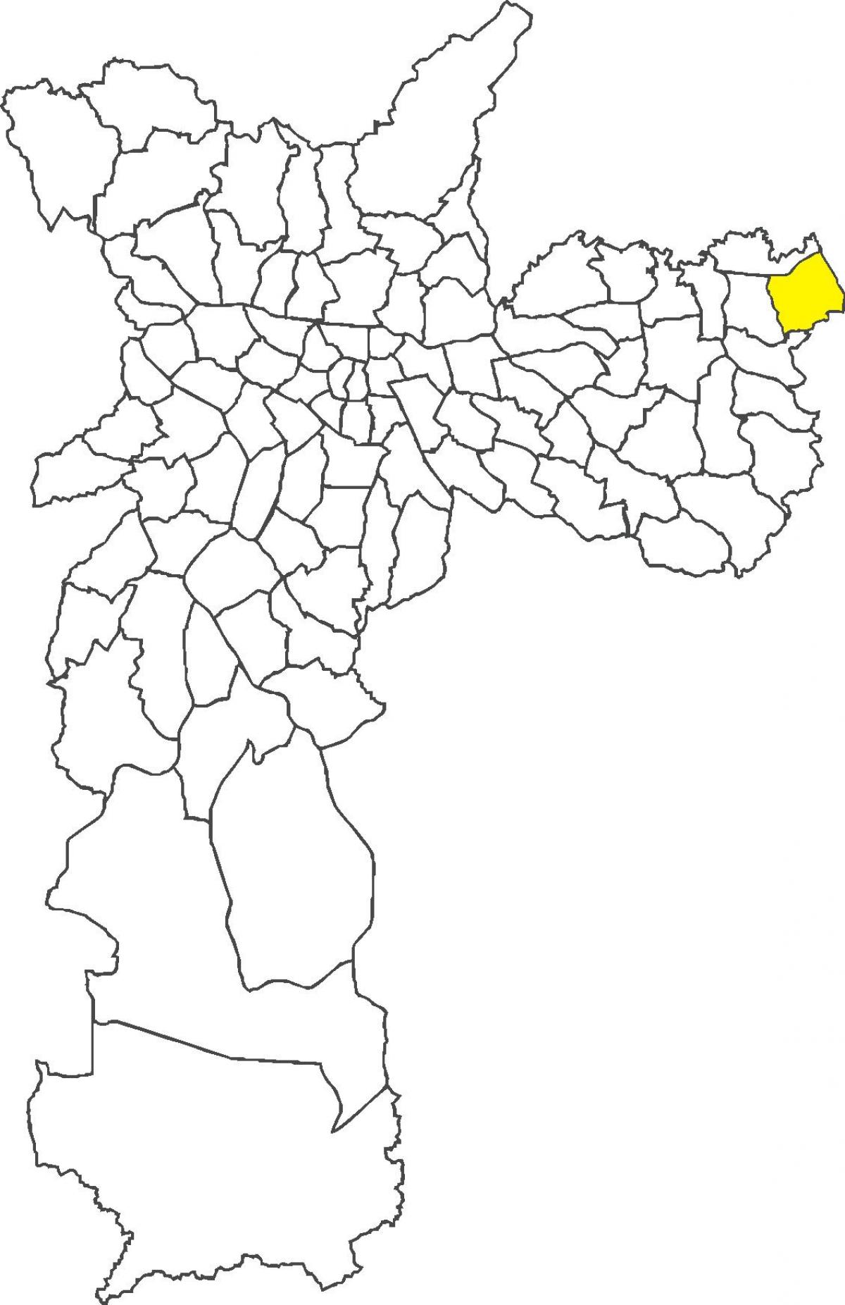 Harta Itaim Paulista district