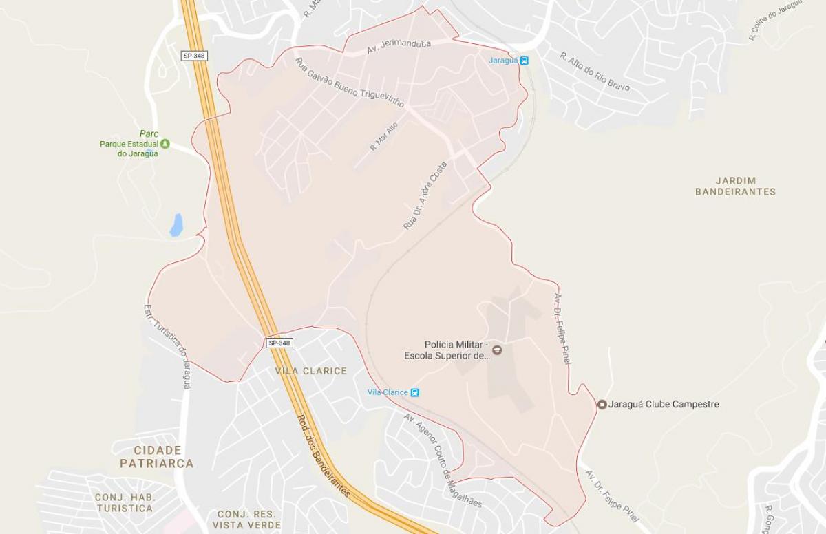 Harta Jaraguá São Paulo