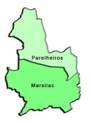 Harta Parelheiros sub-prefectura