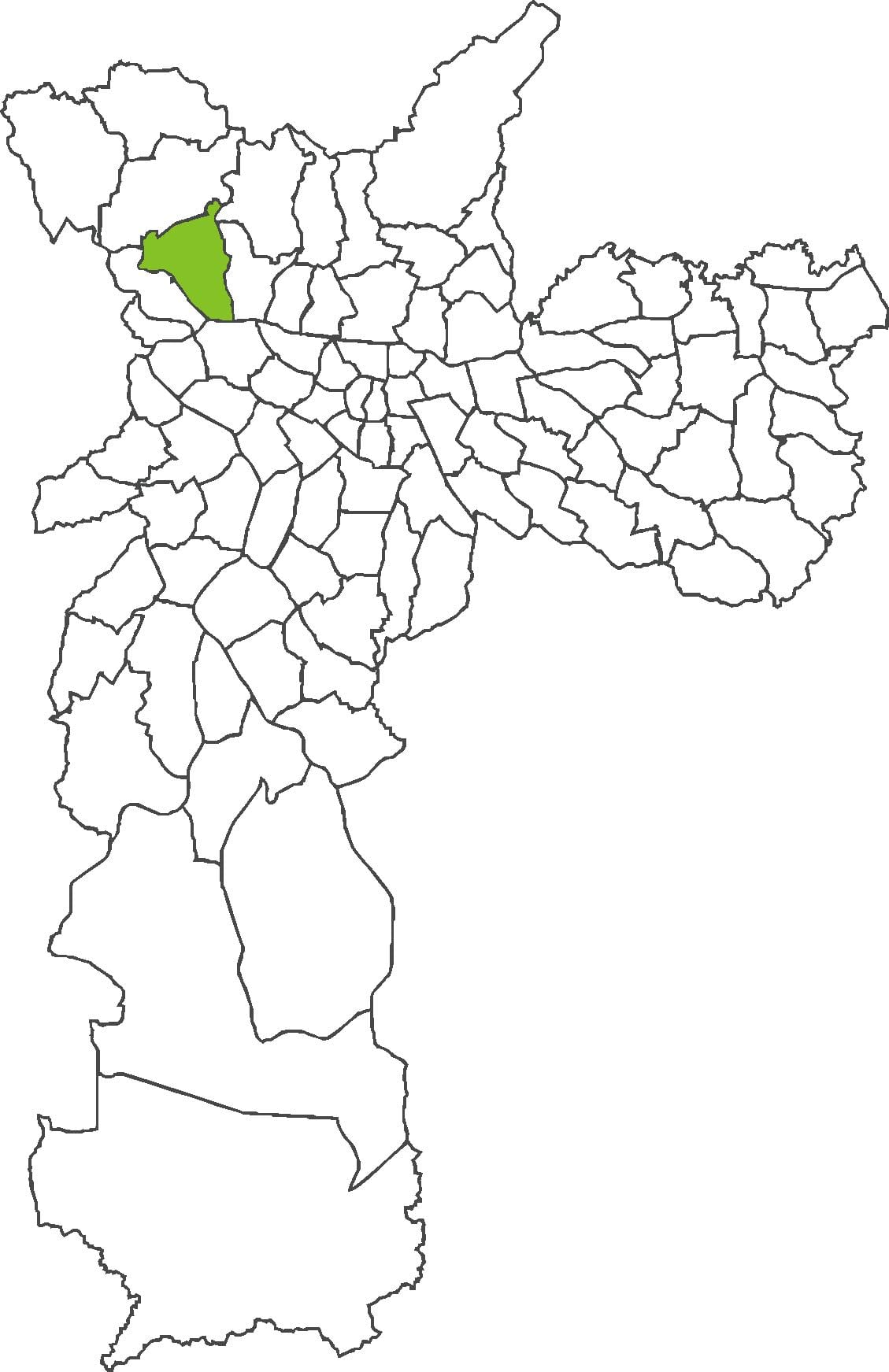 Harta Pirituba district