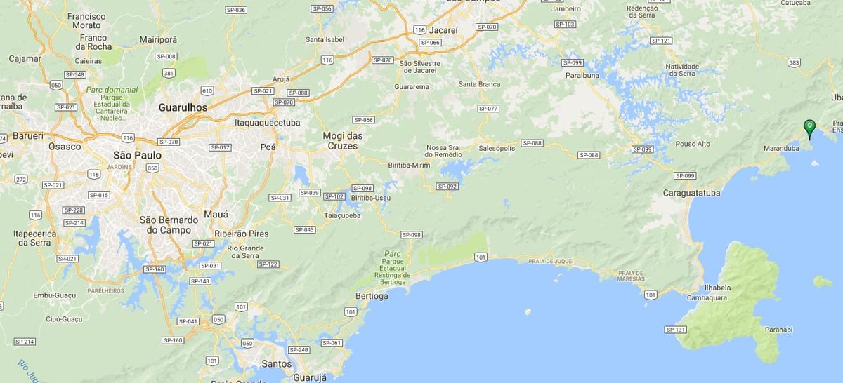 Harta de plaja Brava