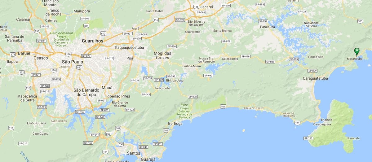 Harta de plaja Sapê
