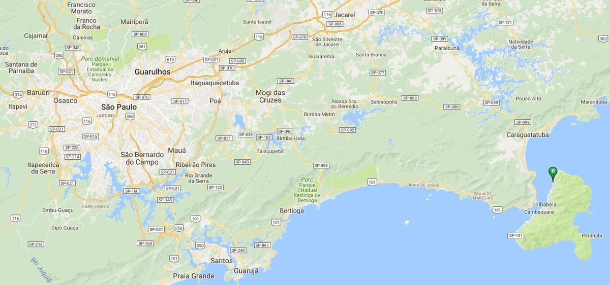 Harta de plaja Siriúba