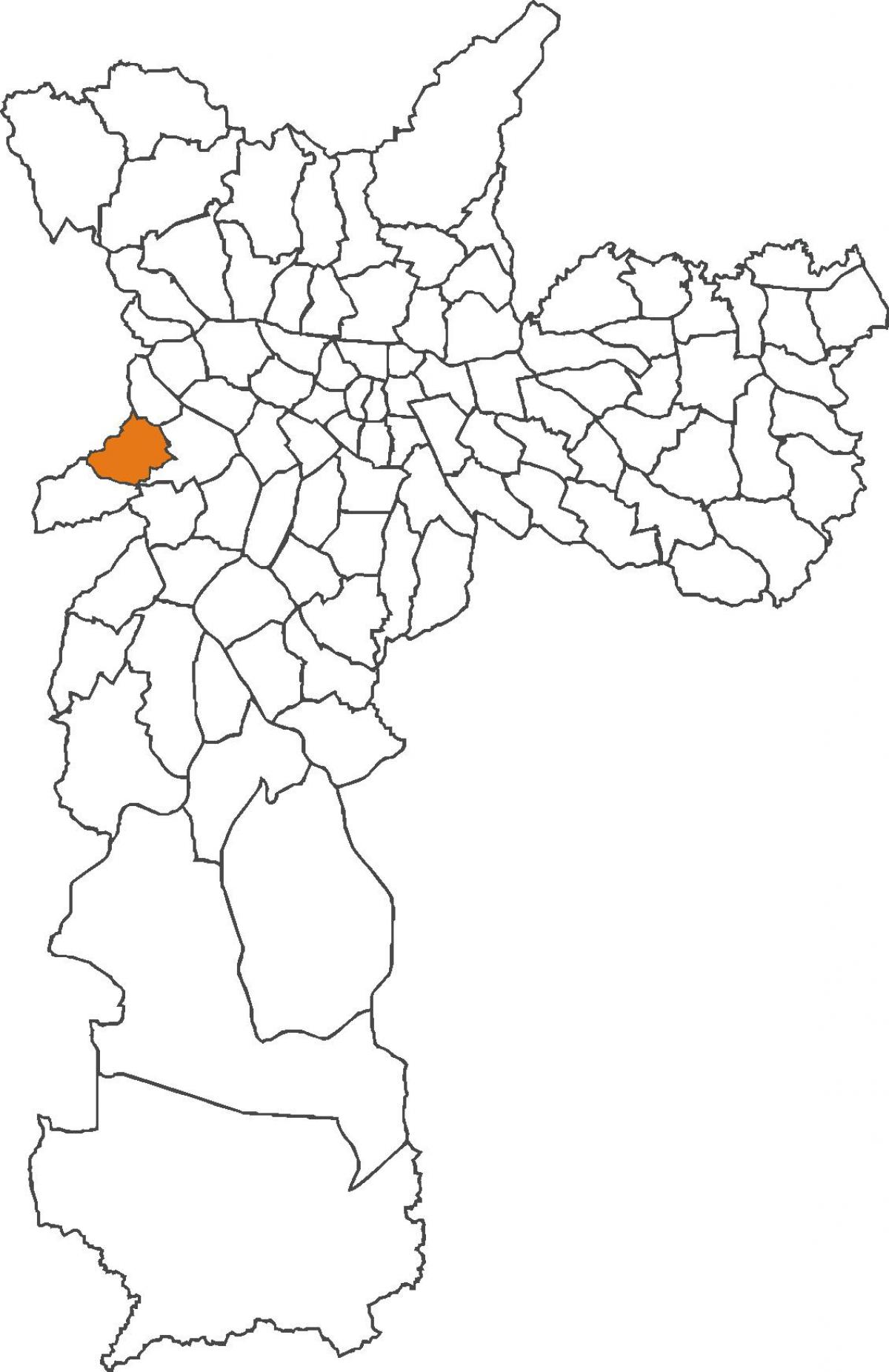 Harta Rio Pequeno district
