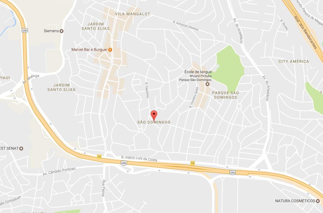 Harta de São Domingos São Paulo