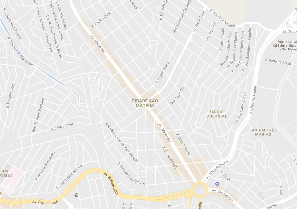 Harta San Mateus São Paulo