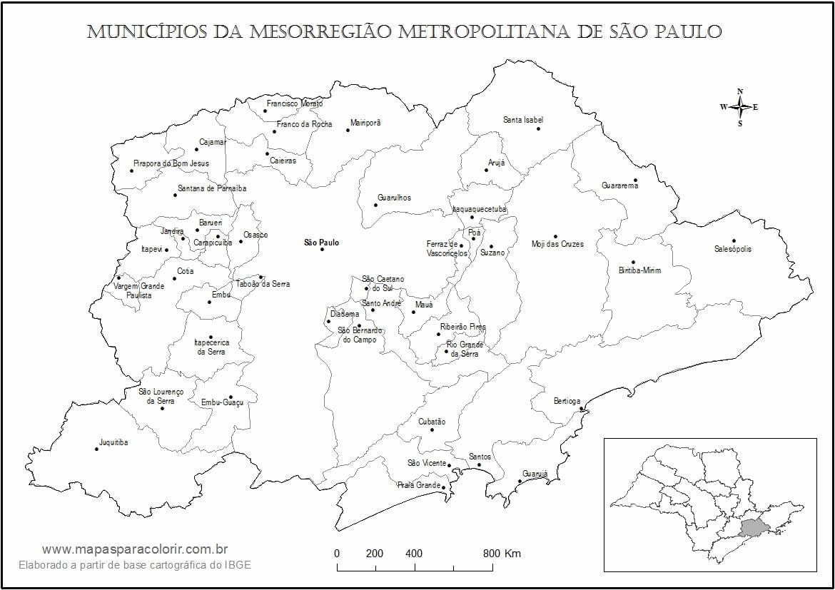 Harta São Paulo virgin