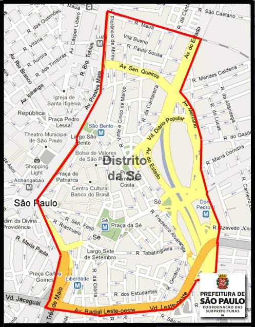 Harta Sé São Paulo