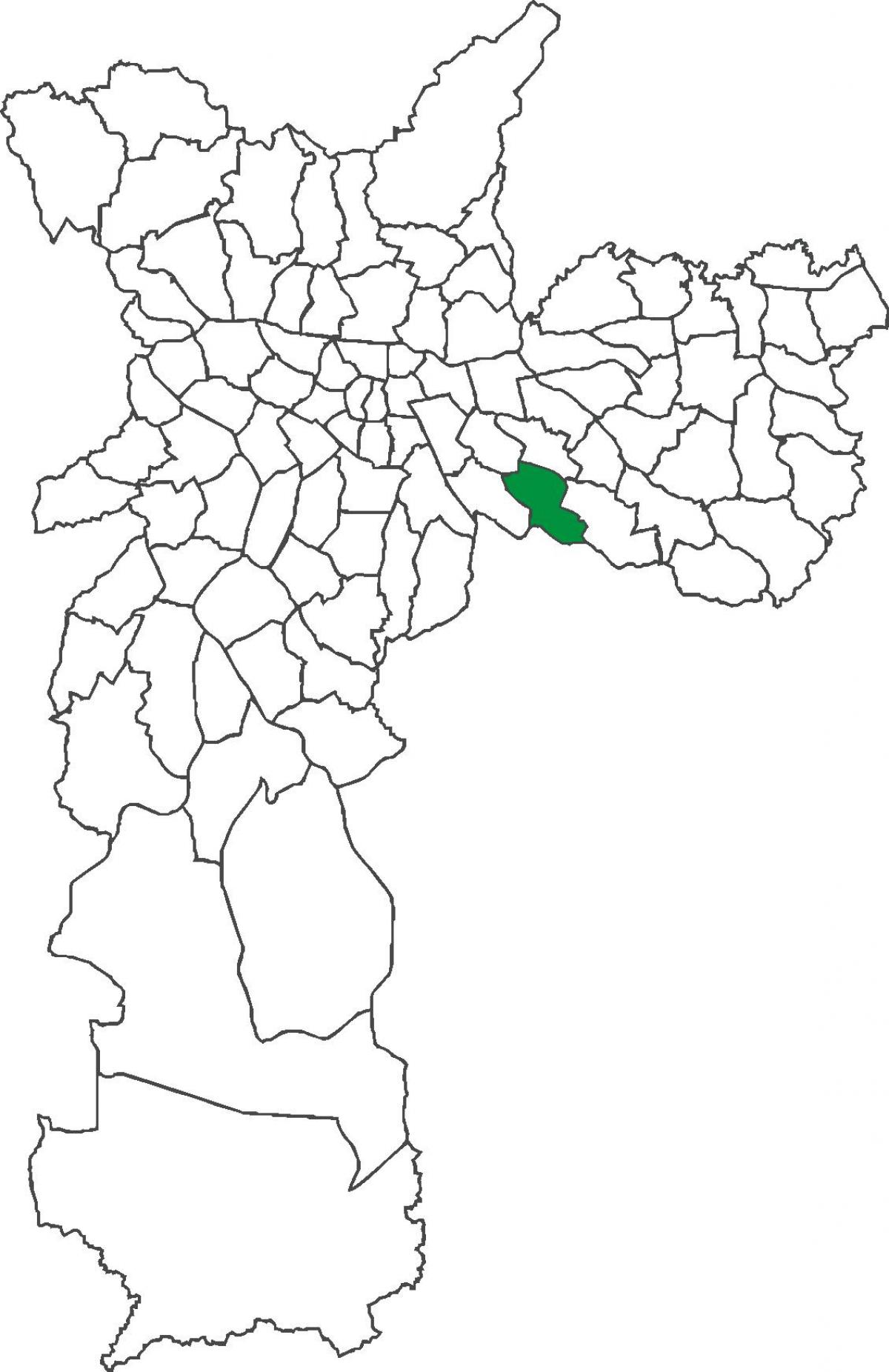 Harta San Lucas district