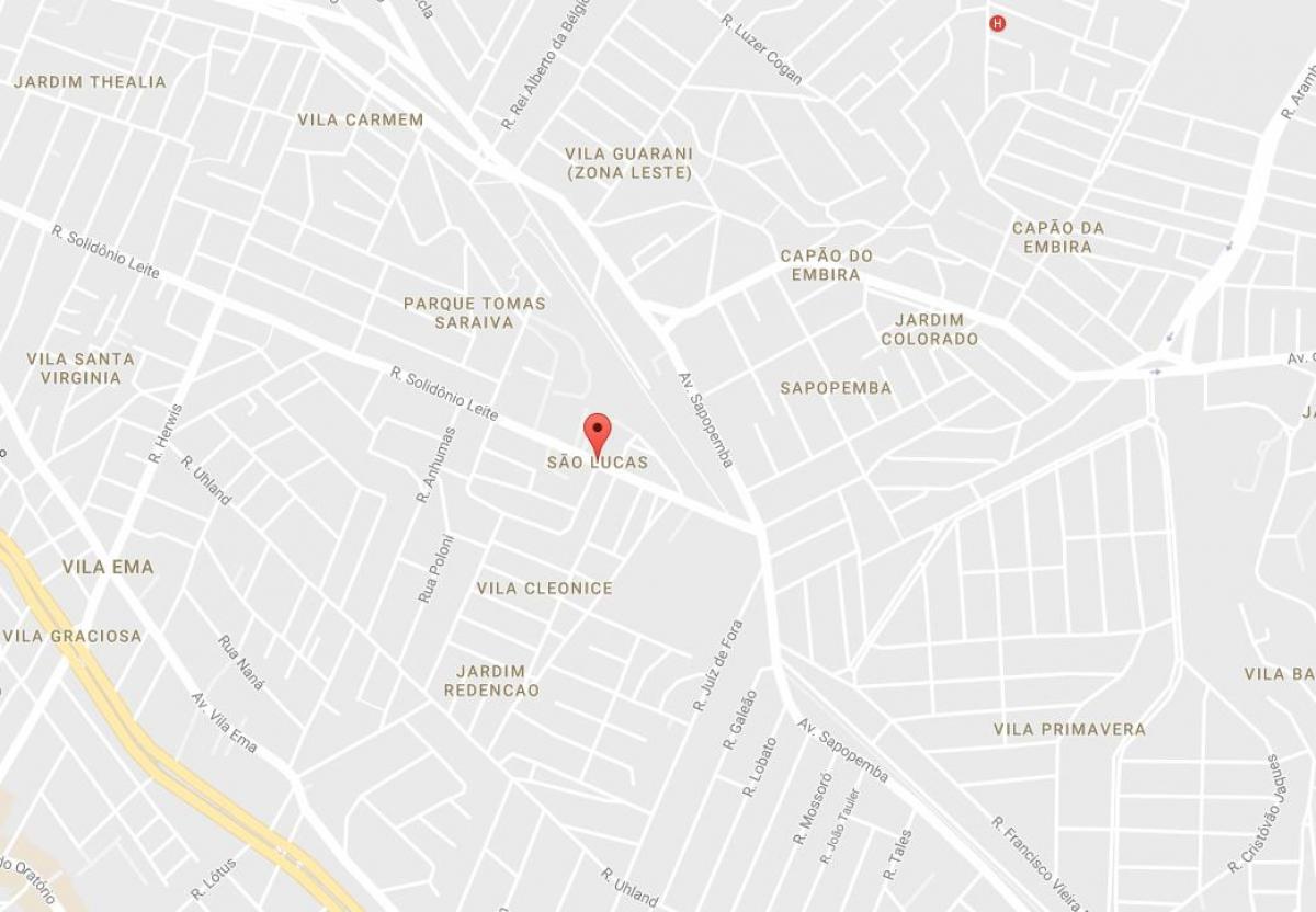 Harta San Lucas São Paulo