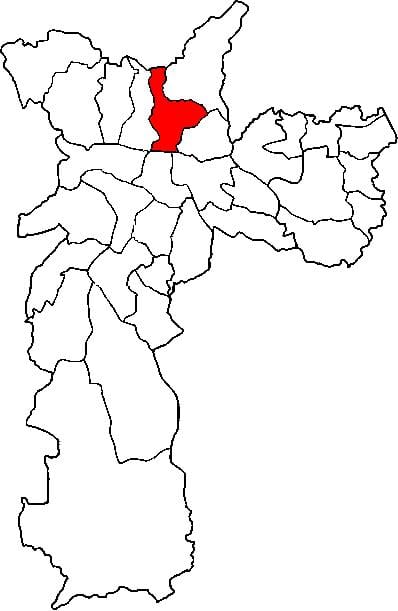 Harta Santana sub-prefectura São Paulo
