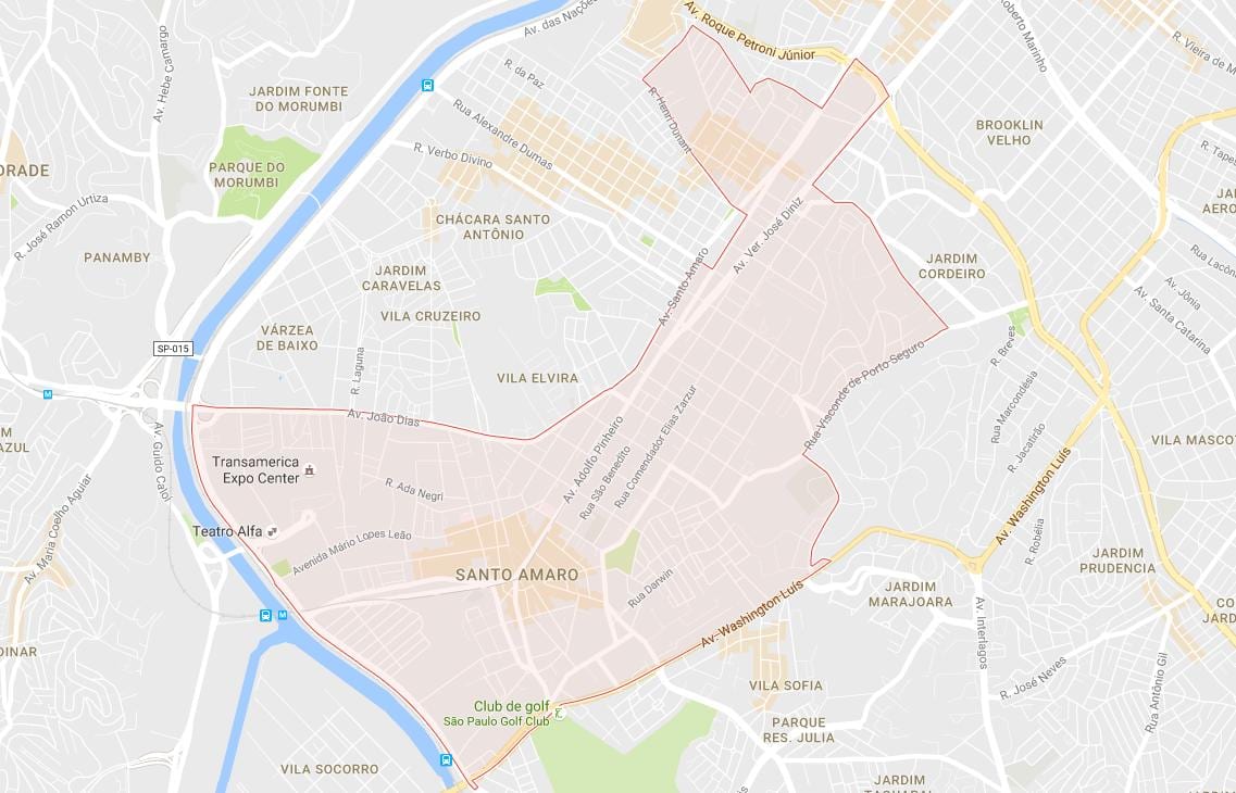 Harta Santo Amaro São Paulo
