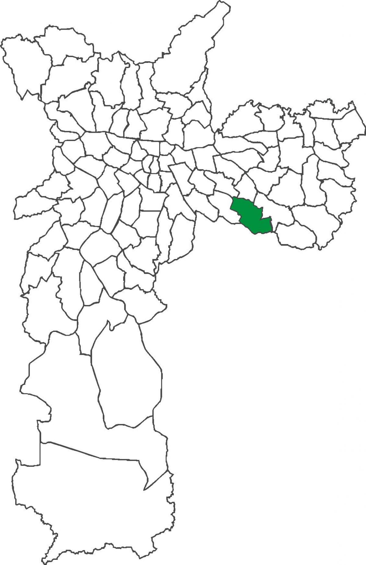 Harta Sapopemba district