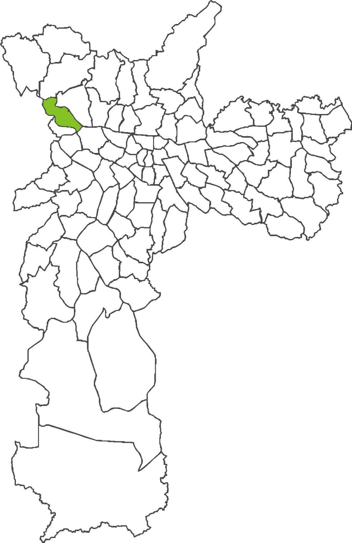 Harta de São Domingos district