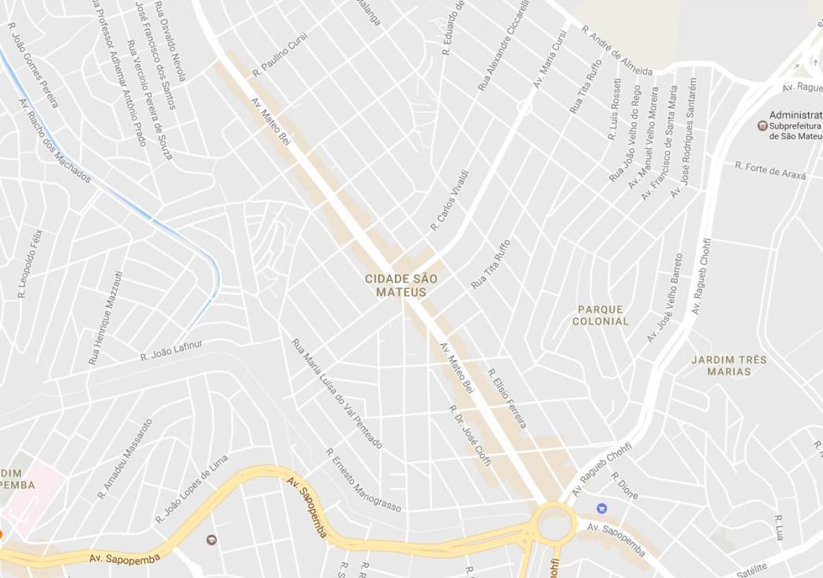 Harta San Mateus São Paulo