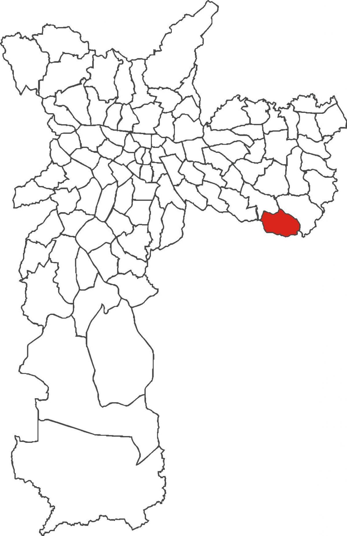 Harta San Rafael district