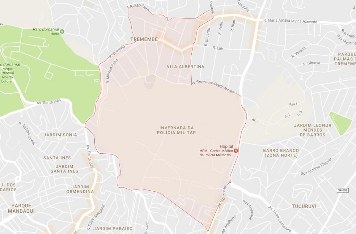 Harta Tremembé São Paulo