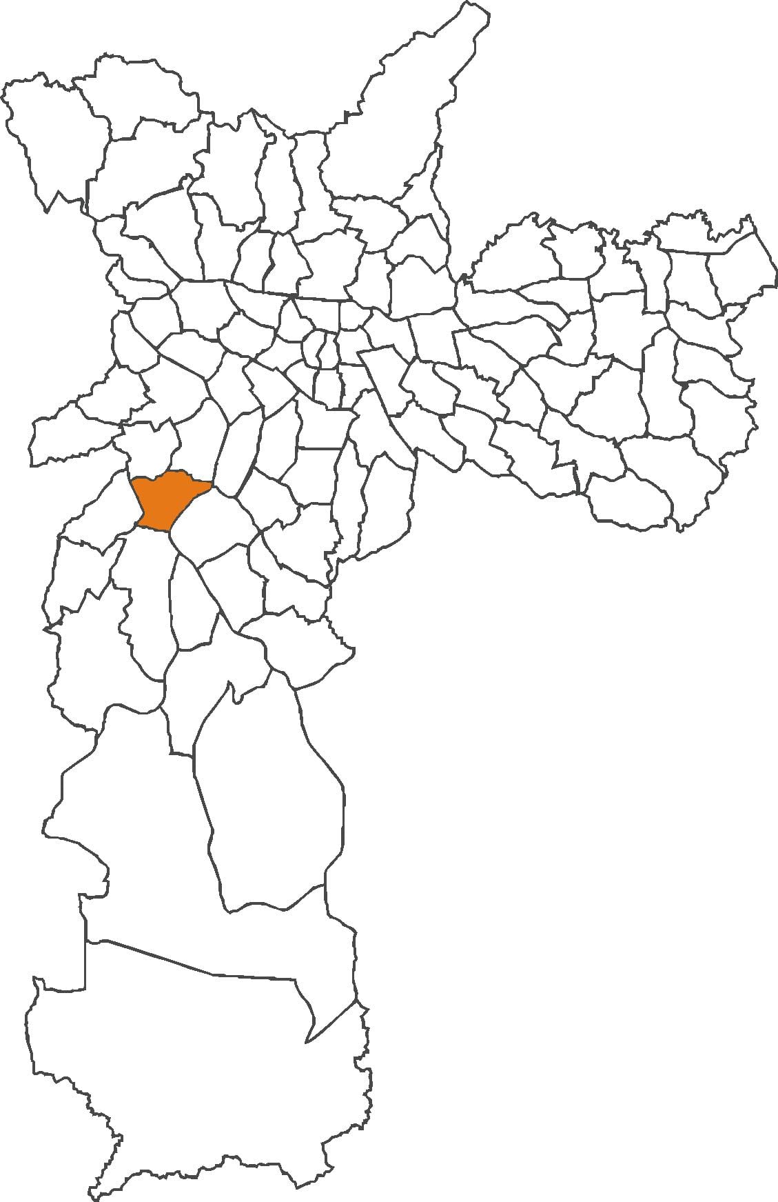 Harta Vila Andrade district