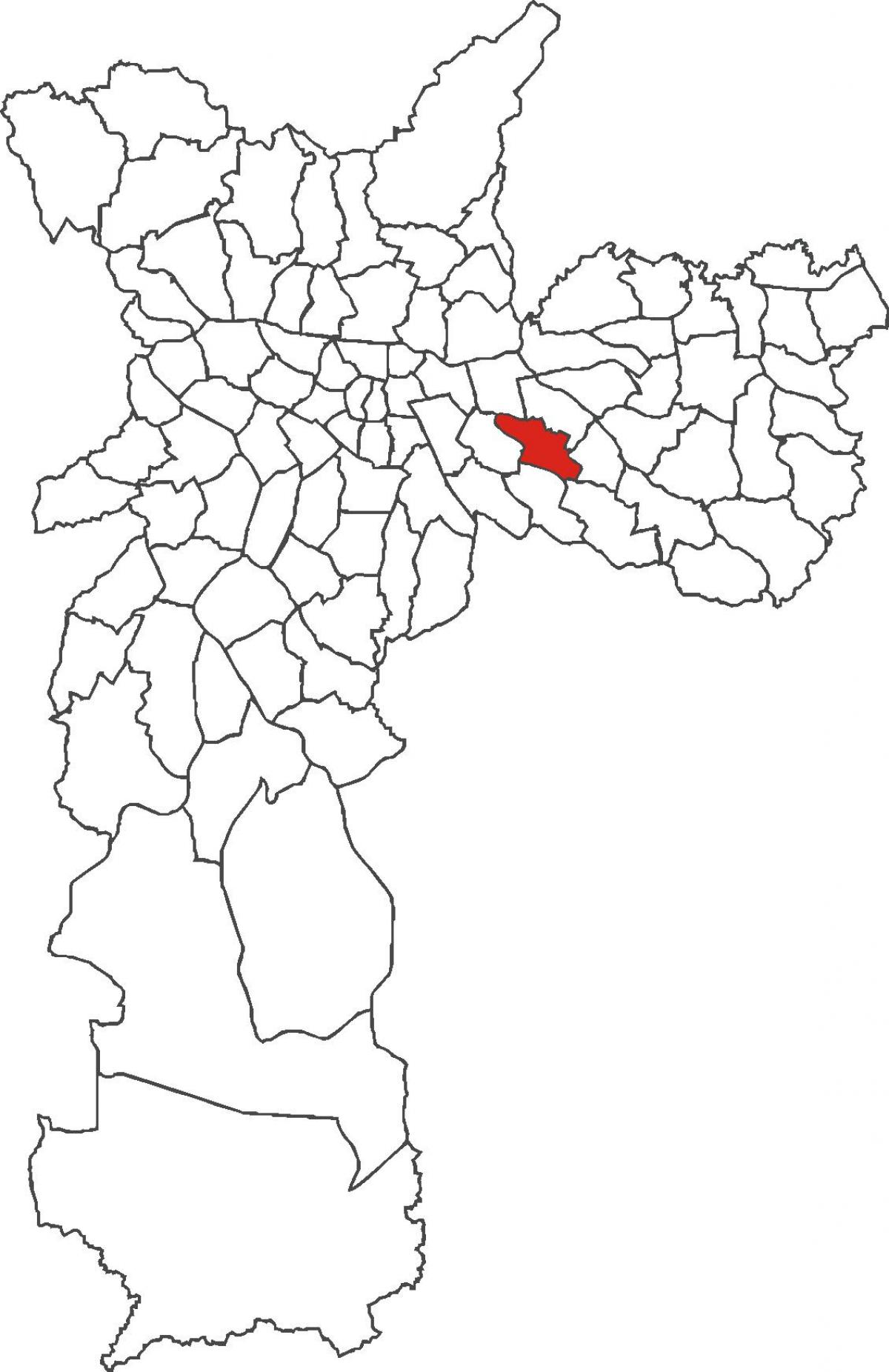 Harta Vila Formosa district