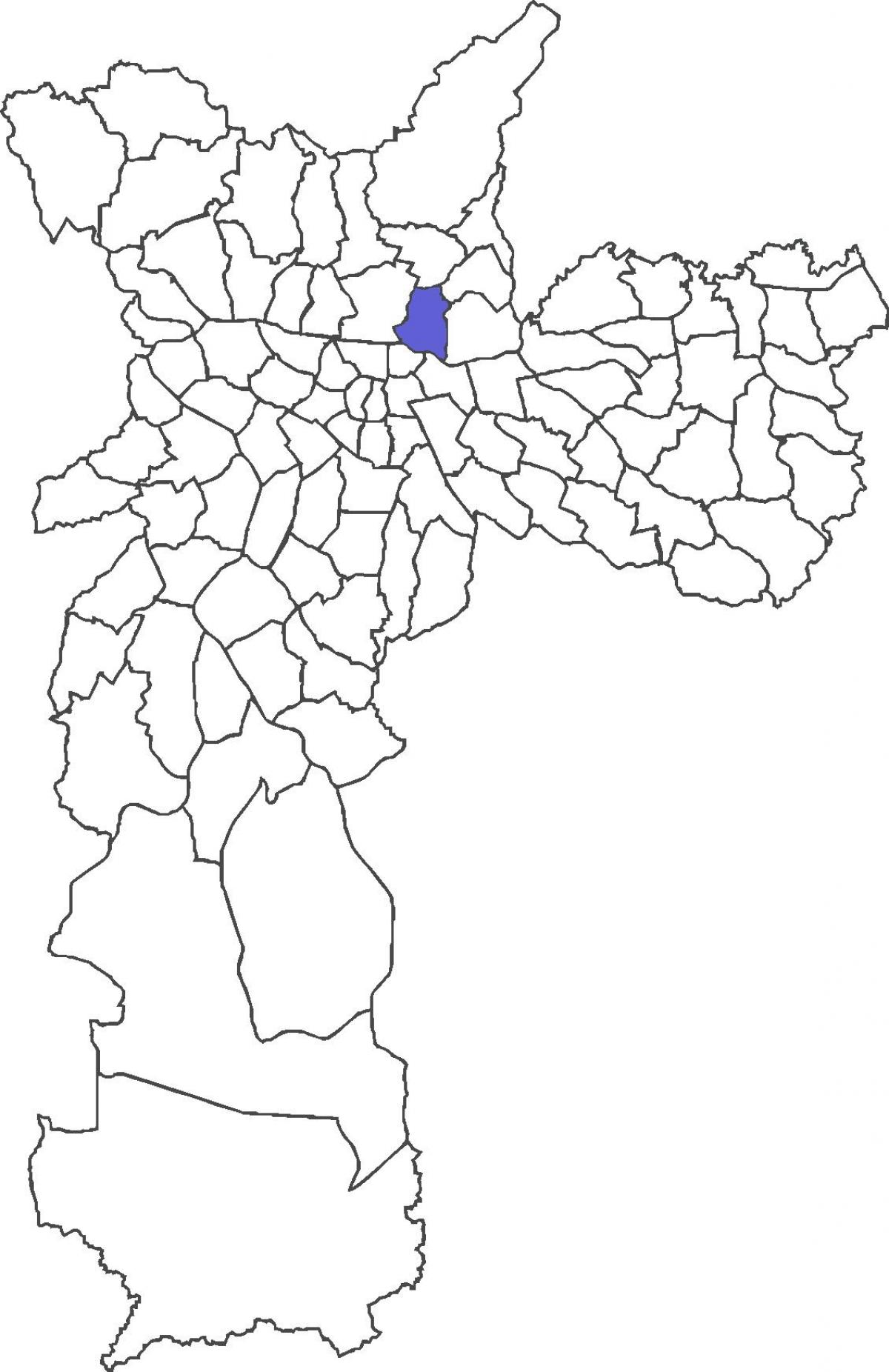 Harta Vila Guilherme district