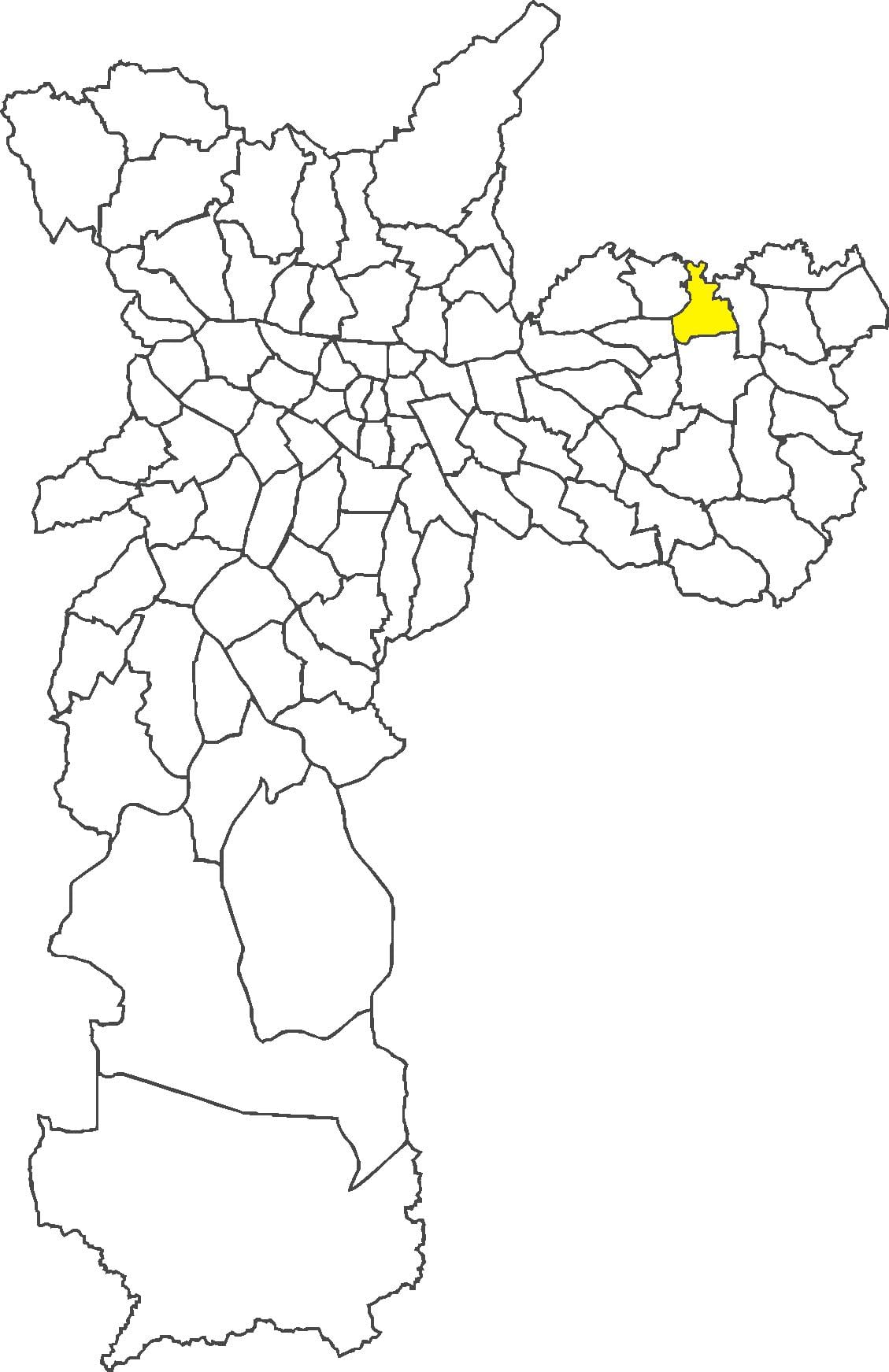 Harta Vila Jacuí district